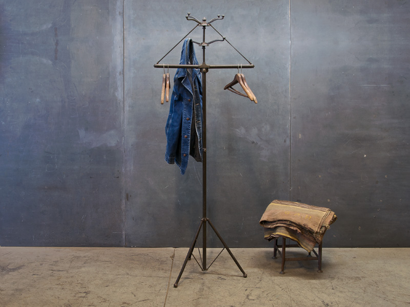 collapsible coat rack