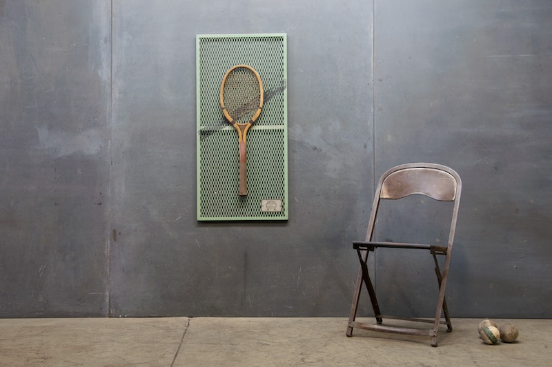 Vintage Wall Art Tennis Racquet Factory 20